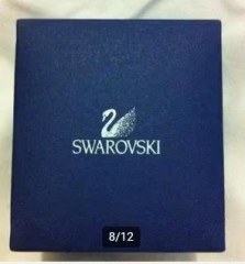 Swarovski Zilvere Diamond Casule ring Nieuw nooit aangetrokken     